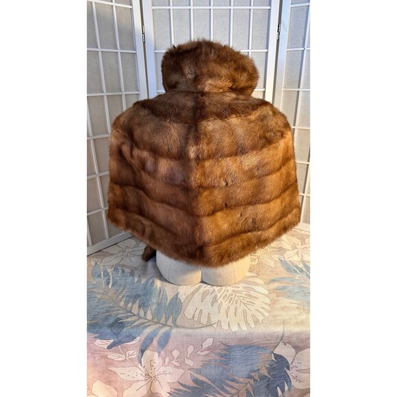Mink Fur Wrap/ Shawl - Picture 4 of 13